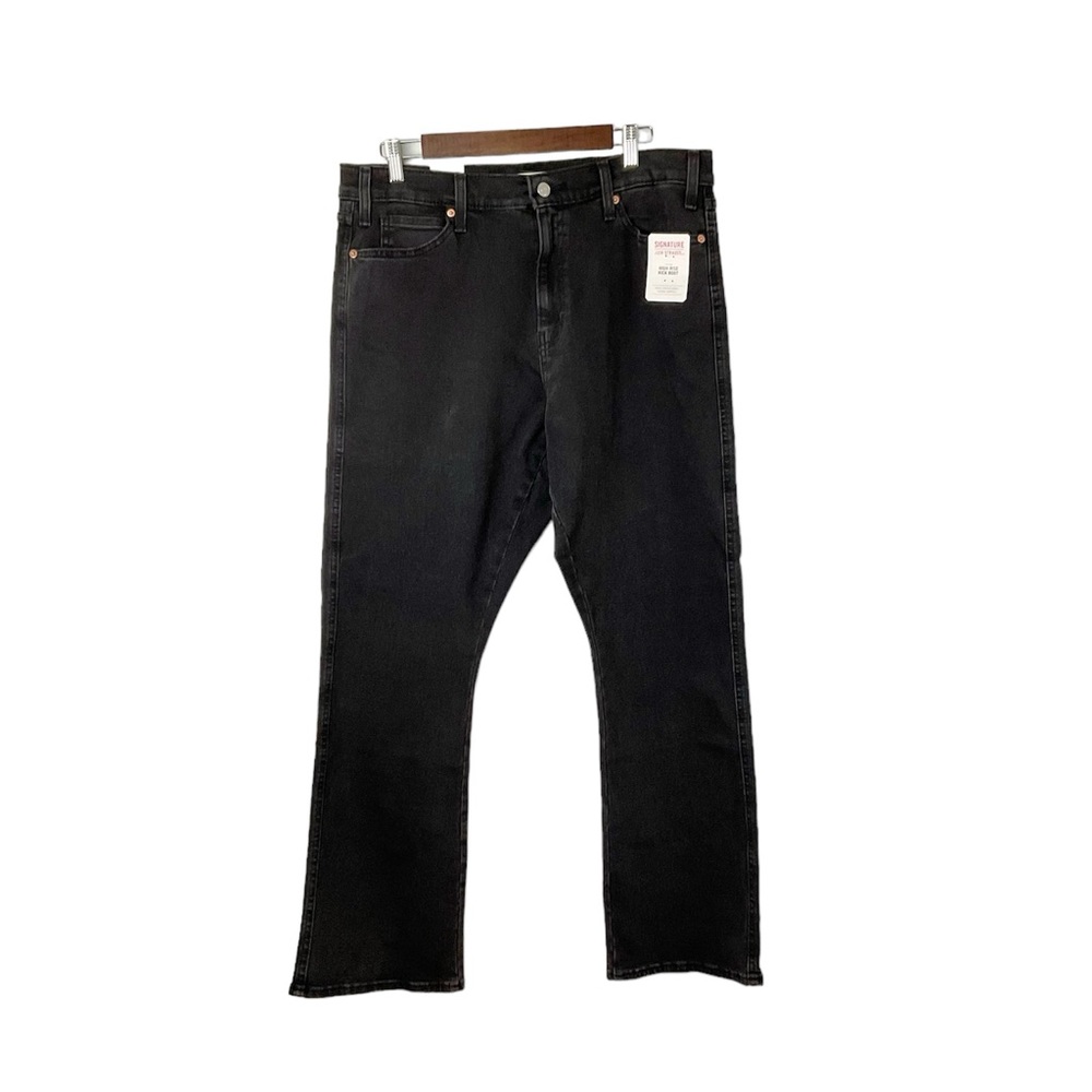 Signature Levi’s Heritage‎ High Rise Kick Boot Size 31 Black